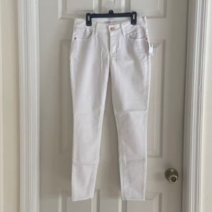 NWT, Old Navy White, Super Skinny Ankle Jeans, Size 4